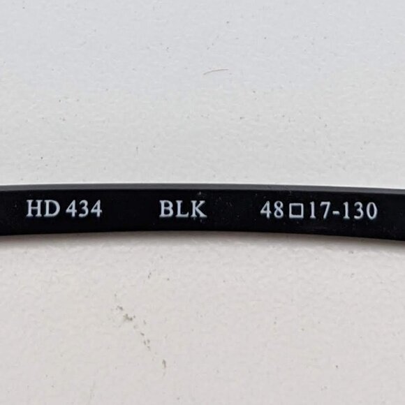 🕶️NEW! Harley-Davidson HD434 BLK Kid's Eyeglasses 48/17 130 /KAA202🕶️​​ - Picture 4 of 6